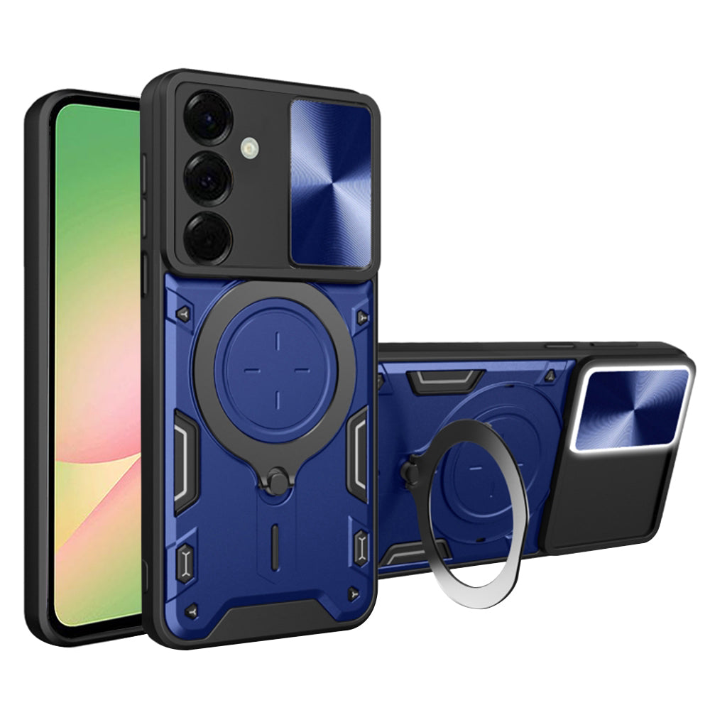 Capa para Samsung Galaxy A56 A566, Techsuit, CamGuard Pro, Azul