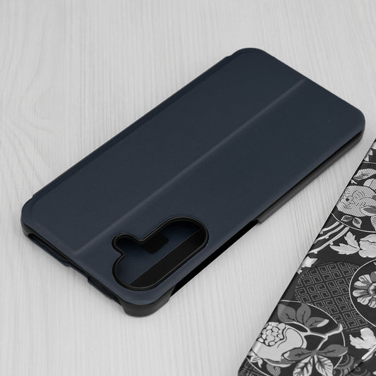 Capa para Samsung Galaxy A56 A566, Techsuit, eFold, Azul Escuro