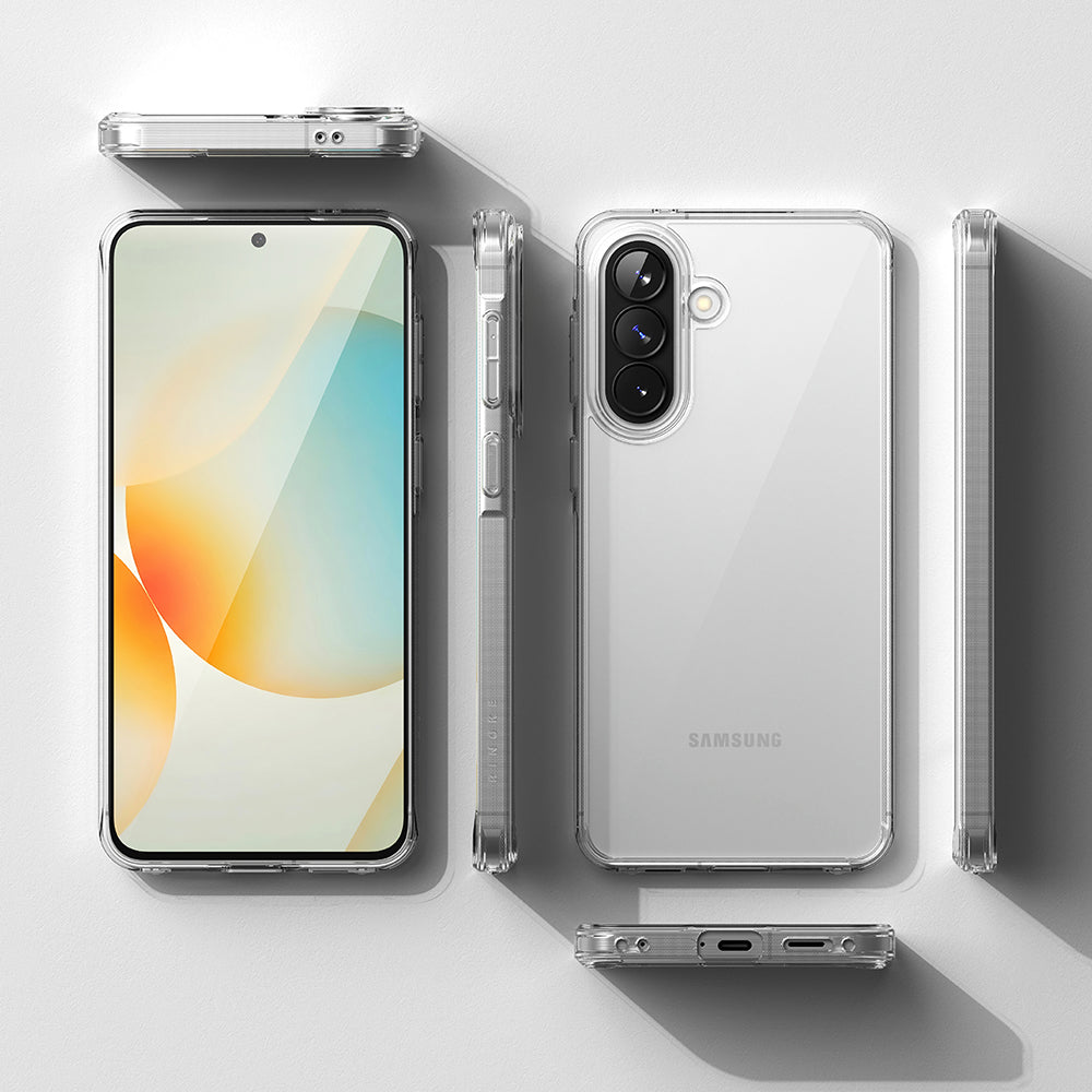 Capa para Samsung Galaxy A57 5G, Ringke, Fusion, Transparente