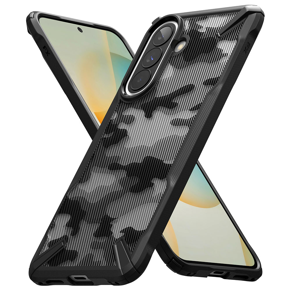 Capa para Samsung Galaxy A57 5G, Ringke, Fusion X, Camuflagem