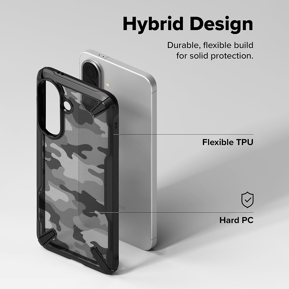 Capa para Samsung Galaxy A57 5G, Ringke, Fusion X, Camuflagem