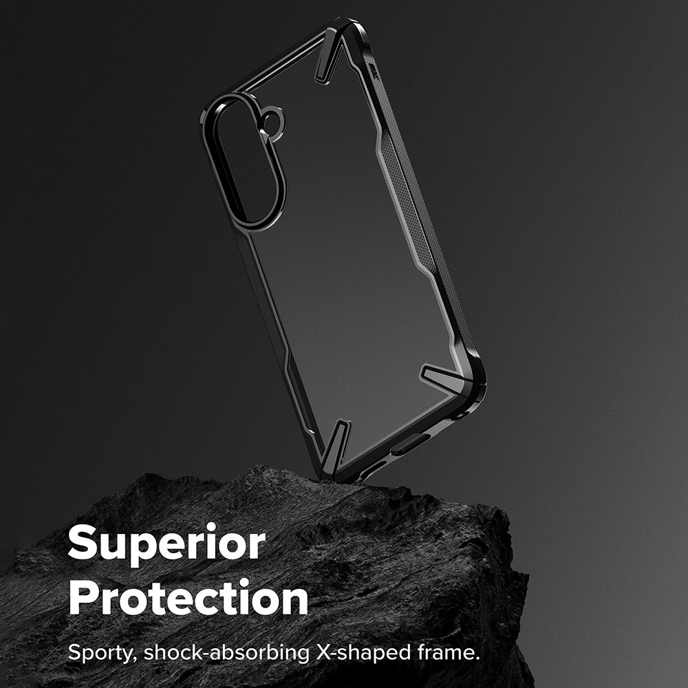 Capa para Samsung Galaxy A57 5G, Ringke, Fusion X, Preta
