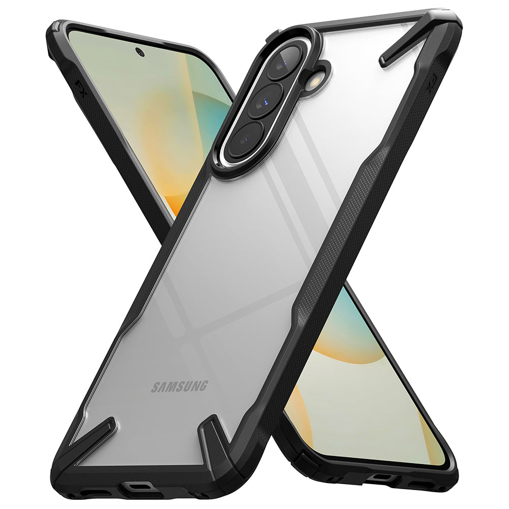 Capa para Samsung Galaxy A57 5G, Ringke, Fusion X, Preta