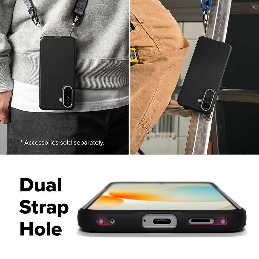 Capa para Samsung Galaxy A57 5G, Ringke, Onyx, Preta