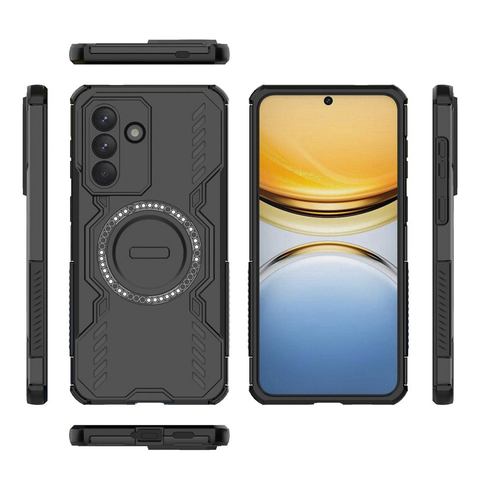Capa MagSafe para Samsung Galaxy A57 5G, Techsuit, ArmorMag, Preta