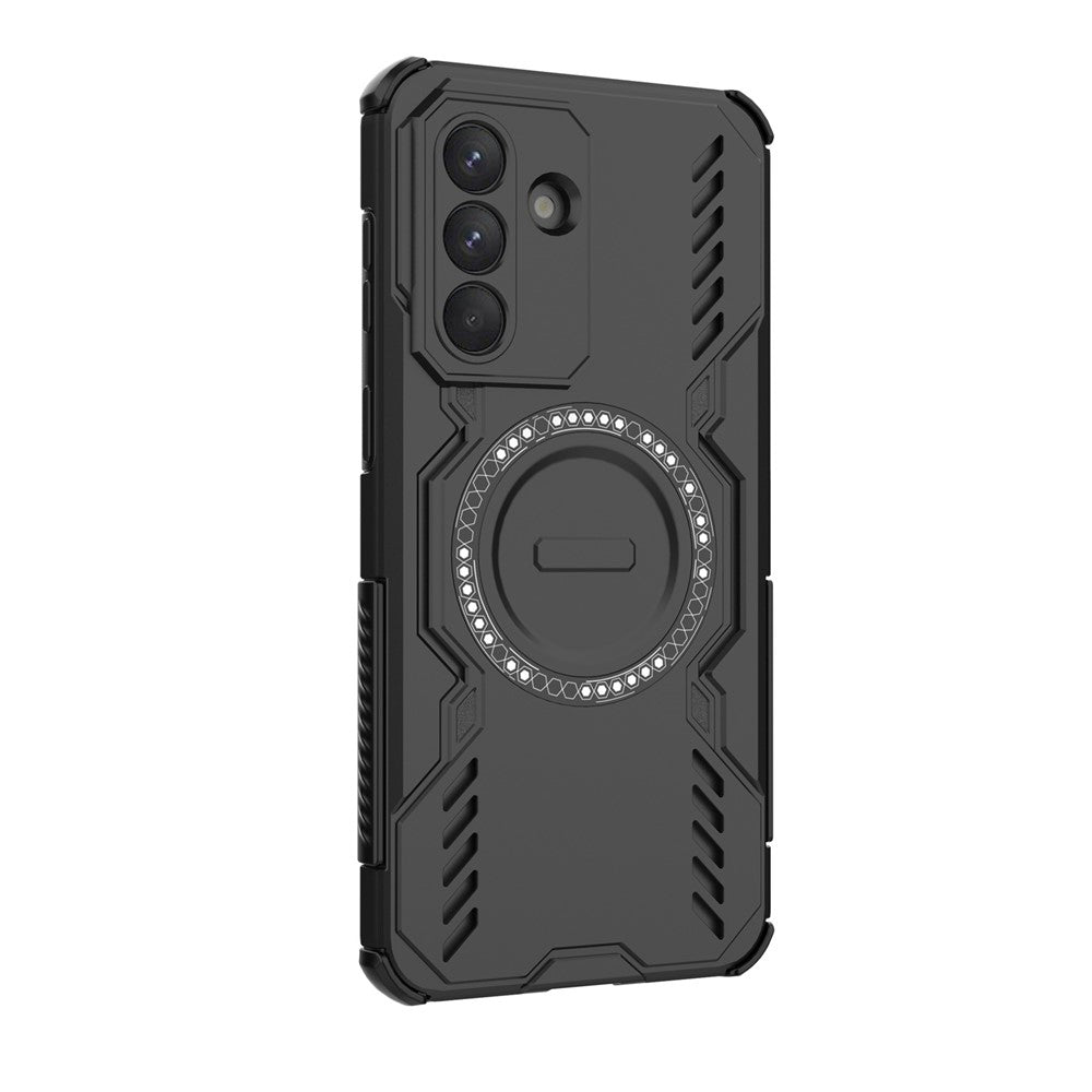 Capa MagSafe para Samsung Galaxy A57 5G, Techsuit, ArmorMag, Preta