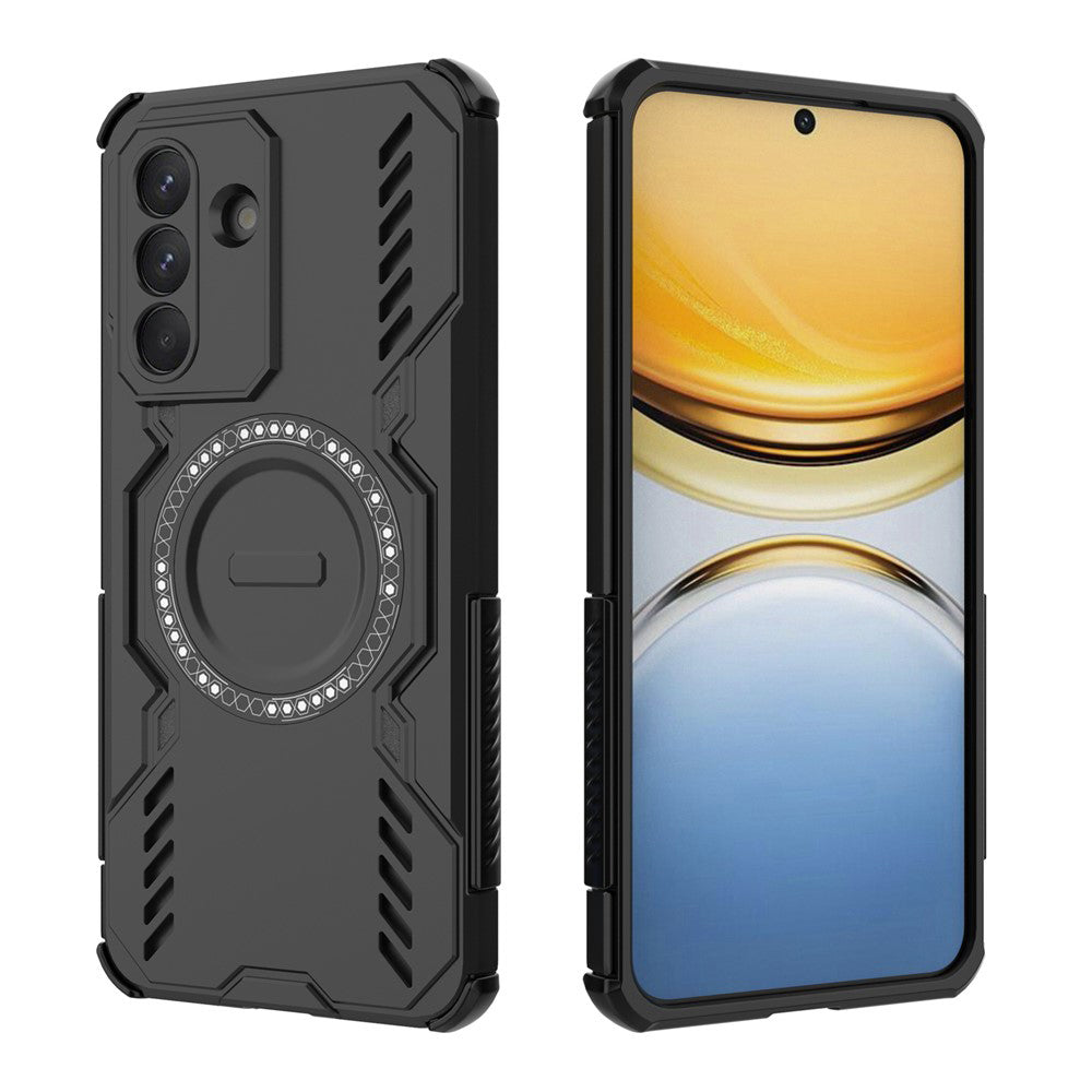 Capa MagSafe para Samsung Galaxy A57 5G, Techsuit, ArmorMag, Preta