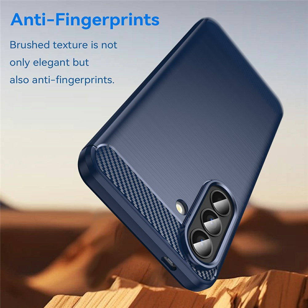 Capa para Samsung Galaxy A57 5G, Techsuit, Carbono, Azul
