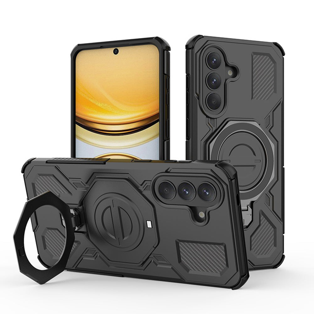 Capa para Samsung Galaxy A57 5G, Techsuit, Carbon Shield Pro, Preta.