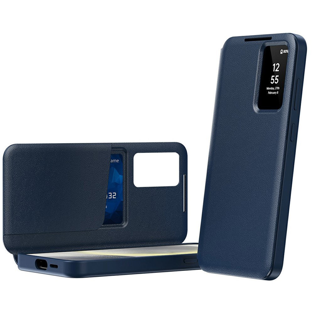 Capa para Samsung Galaxy A57 5G, Techsuit, SmartView, Azul
