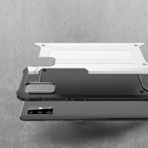 Capa para Samsung Galaxy A71 A715, Techsuit, Hybrid Armor, Preta