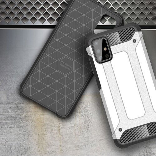 Capa para Samsung Galaxy A71 A715, Techsuit, Hybrid Armor, Preta