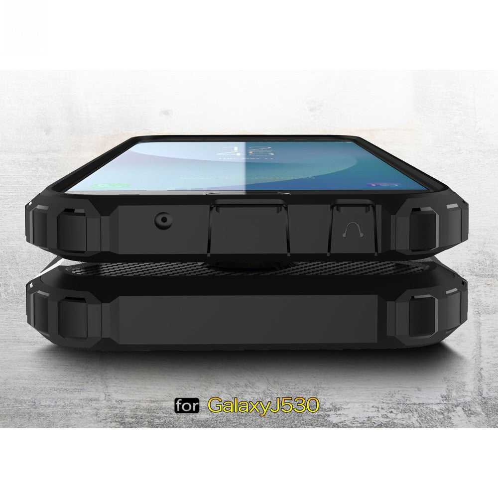 Capa para Samsung Galaxy J5 (2017) J530, Techsuit, Hybrid Armor, Preta