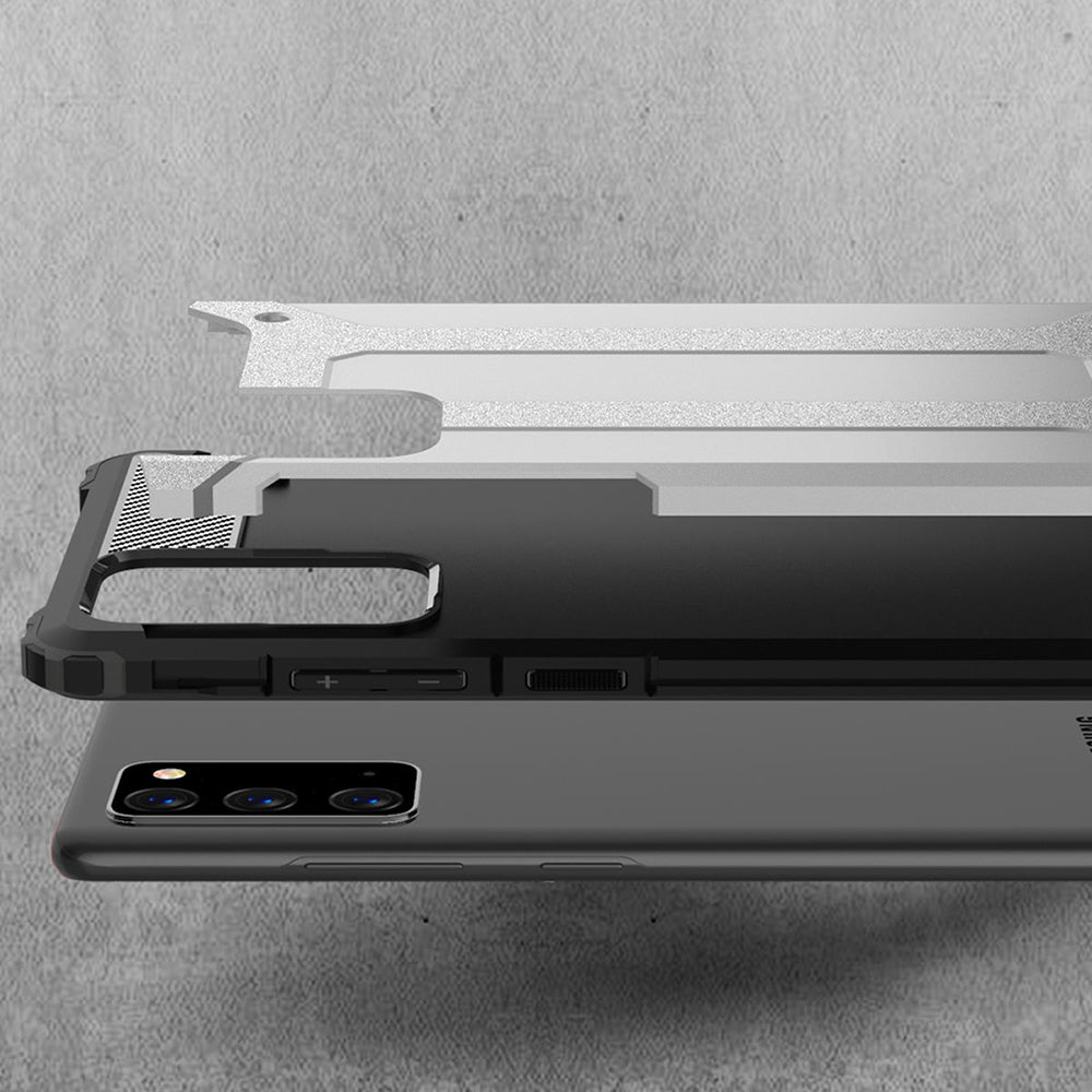 Capa para Samsung Galaxy Note 20 5G N981 / Note 20 N980, Techsuit, Hybrid Armor, Preta