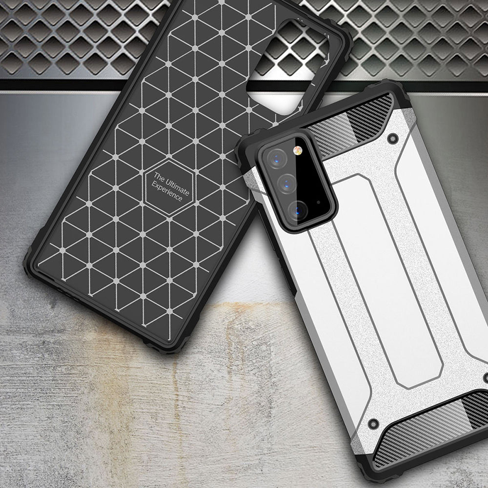 Capa para Samsung Galaxy Note 20 5G N981 / Note 20 N980, Techsuit, Hybrid Armor, Preta