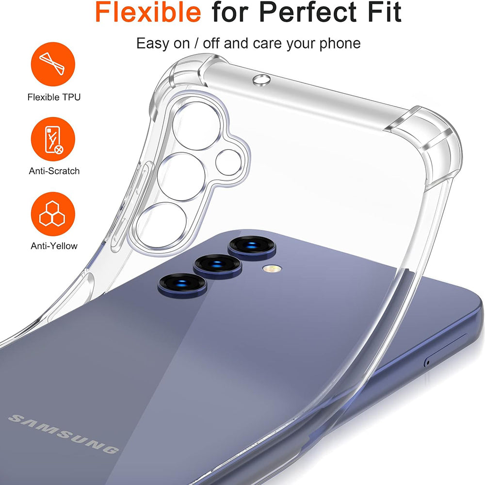 Capa para Samsung Galaxy S10+ G975, Techsuit, Shockproof Clear, Transparente