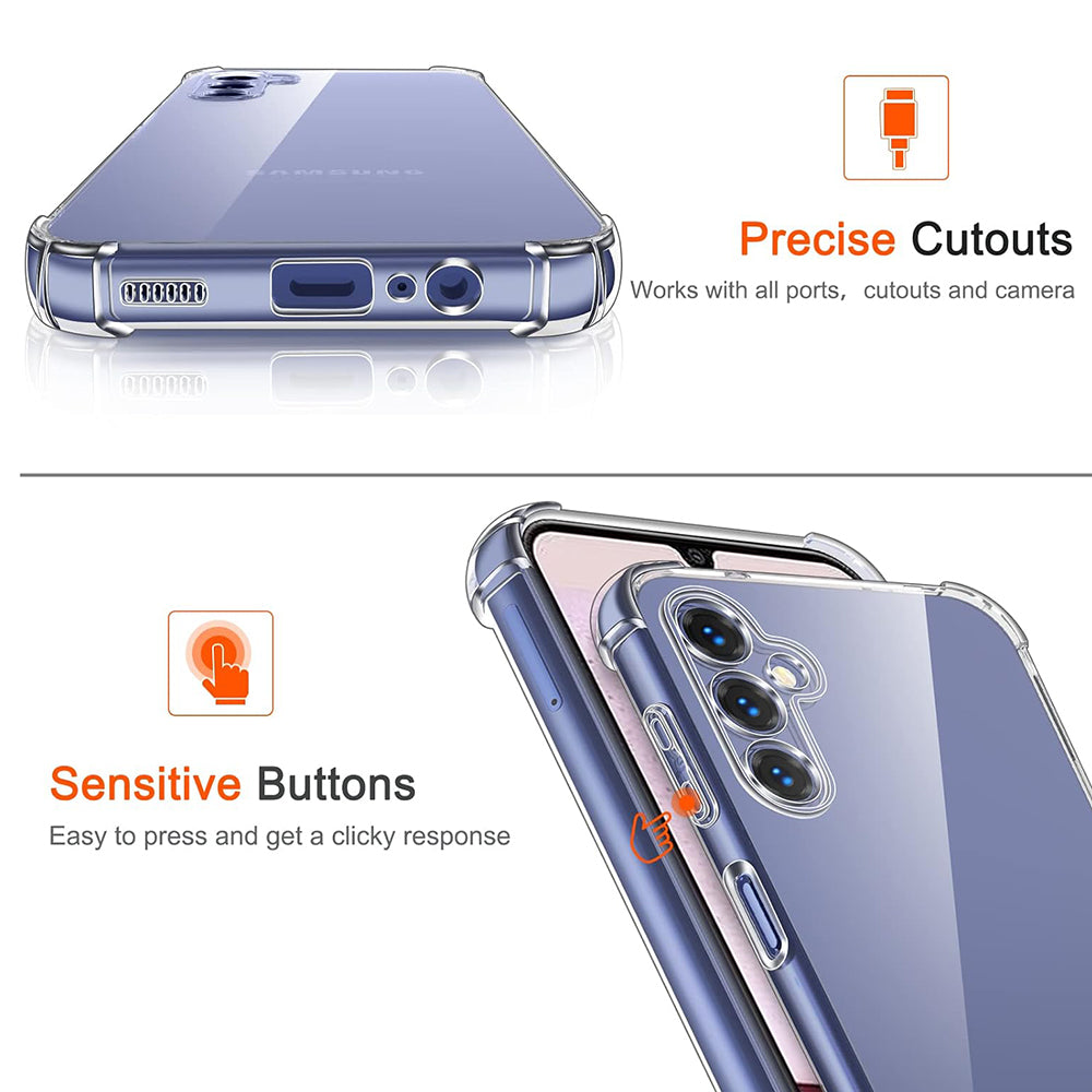 Capa para Samsung Galaxy S10+ G975, Techsuit, Shockproof Clear, Transparente