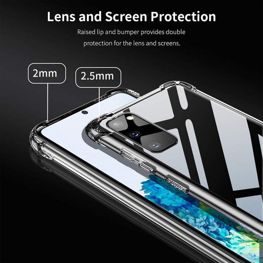 Capa para Samsung Galaxy S20+ 5G G986 / S20+ G985, Techsuit, Shockproof Clear, Transparente