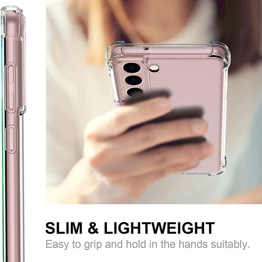 Capa para Samsung Galaxy S21 5G G991, Techsuit, Shockproof Clear, Transparente