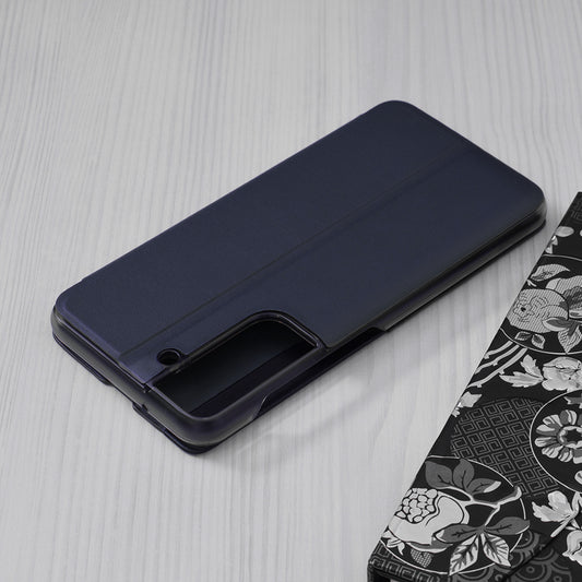 Capa para Samsung Galaxy S21 FE 5G G990, Techsuit, eFold, Azul Escuro