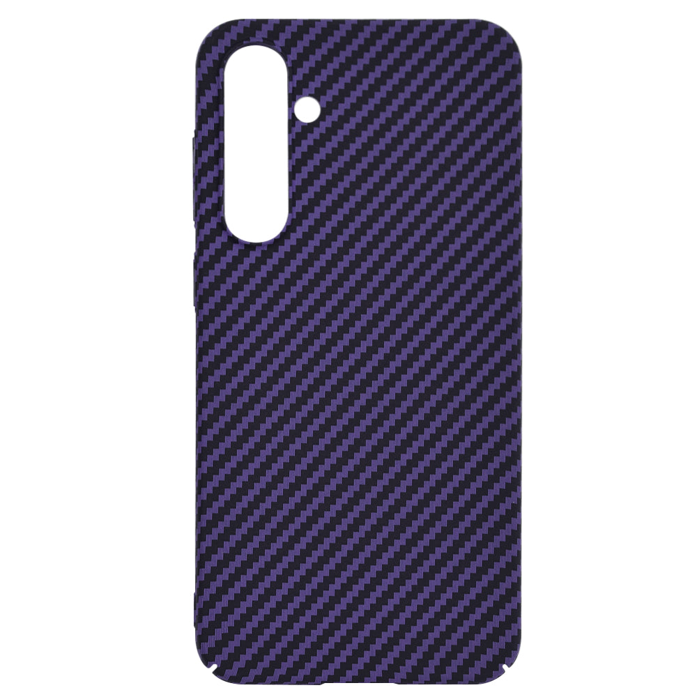 Capa para Samsung Galaxy S23 FE S711, Techsuit, Carbonite FiberShell, Roxa