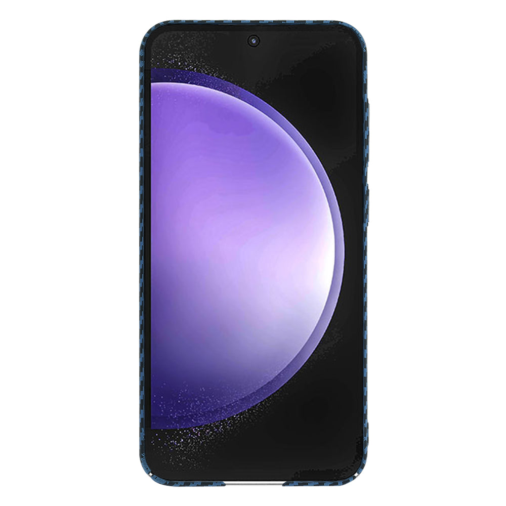 Capa para Samsung Galaxy S23 FE S711, Techsuit, Carbonite FiberShell, Turquesa