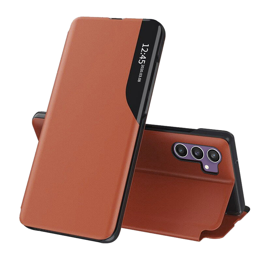 Capa para Samsung Galaxy S23 FE S711, Techsuit, eFold, Laranja