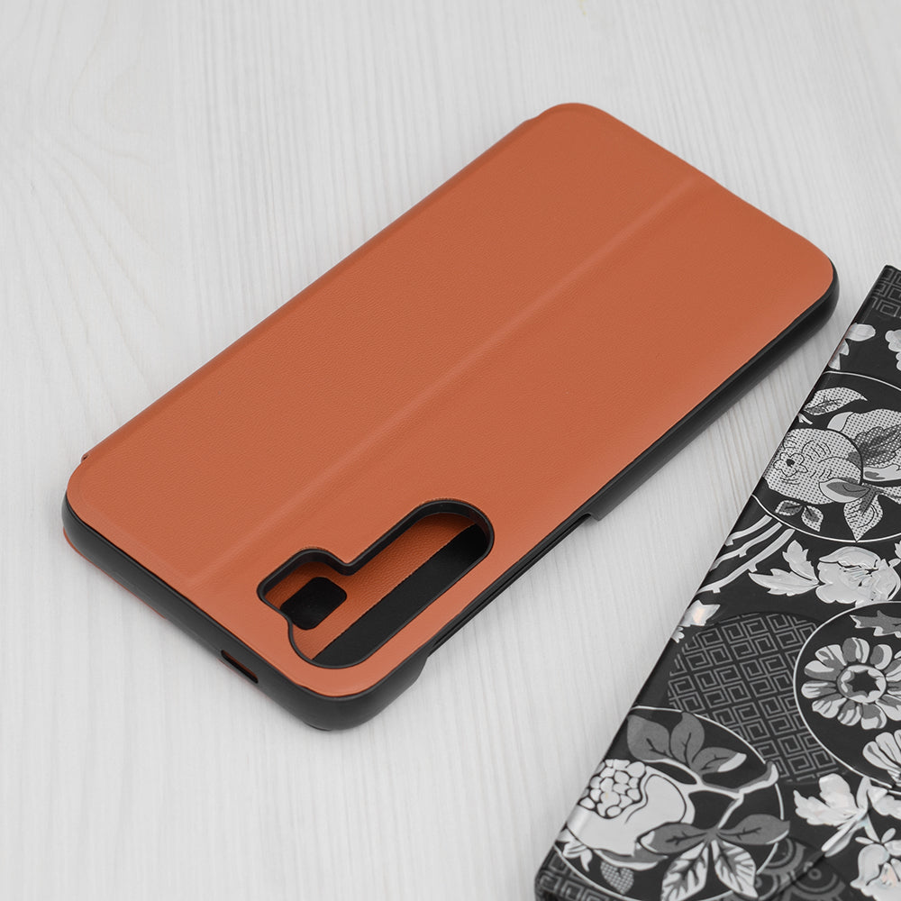 Capa para Samsung Galaxy S23 FE S711, Techsuit, eFold, Laranja