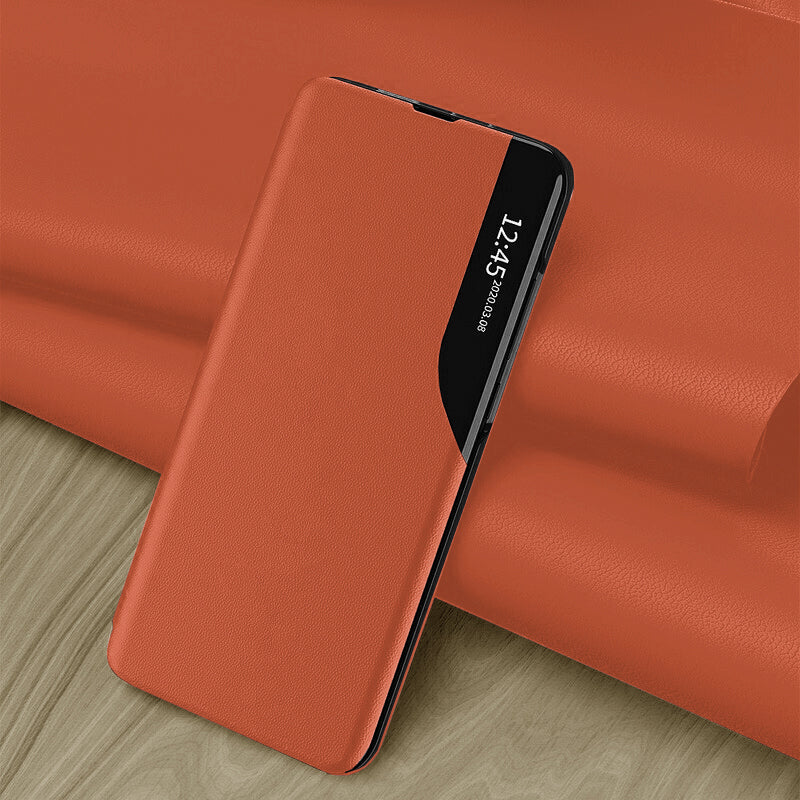 Capa para Samsung Galaxy S23 FE S711, Techsuit, eFold, Laranja