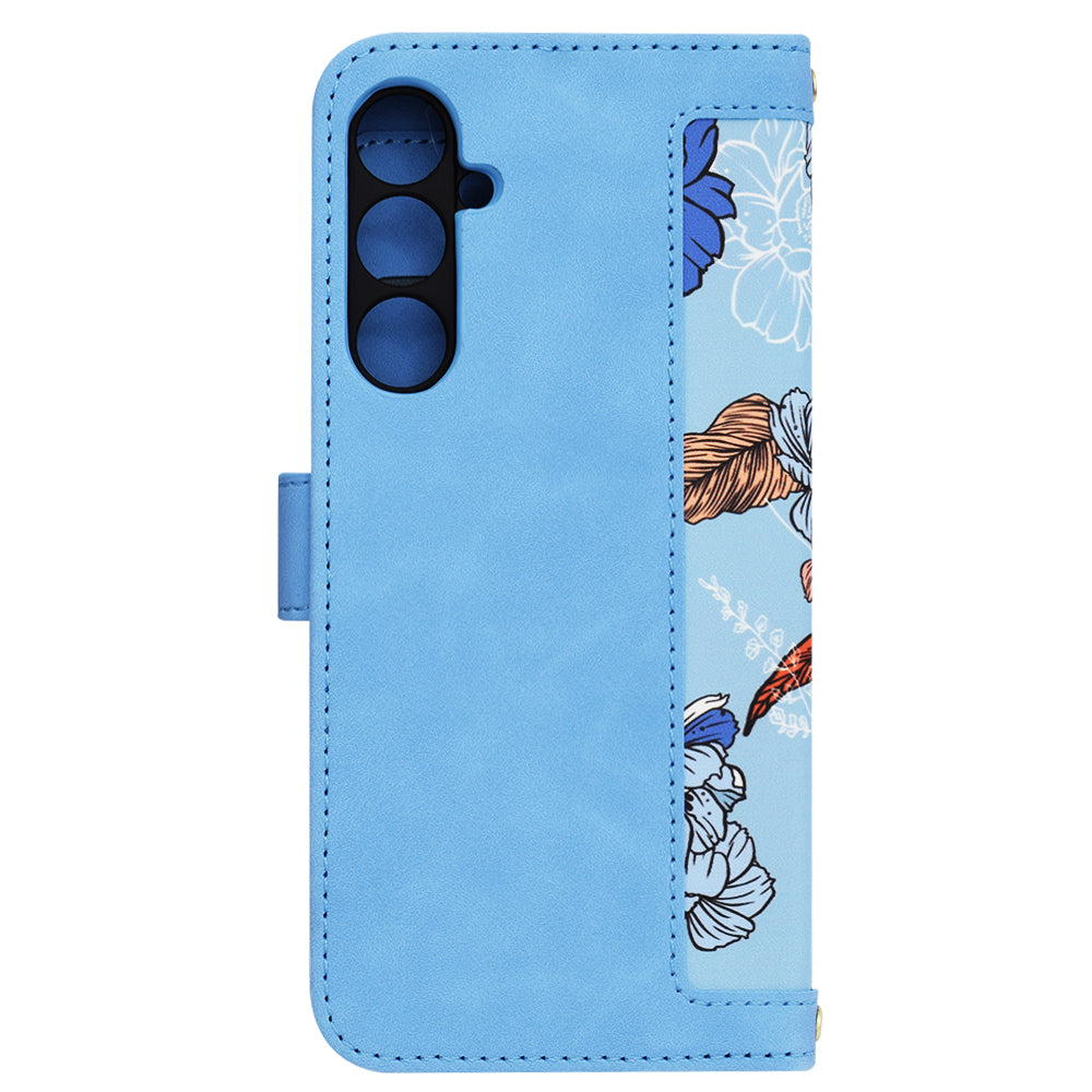 Capa para Samsung Galaxy S23 FE S711, Techsuit, FlipCraft, Azul