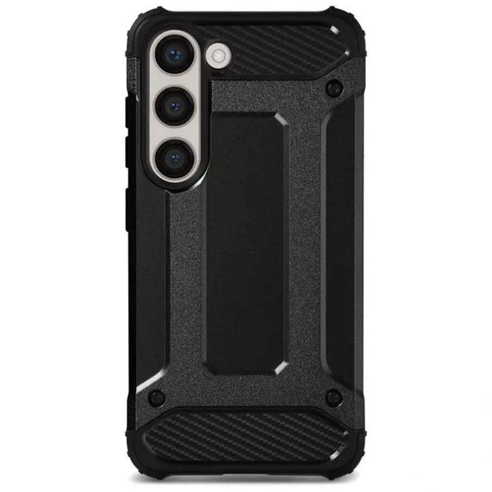 Capa para Samsung Galaxy S23+ S916, Techsuit, Hybrid Armor, Preta