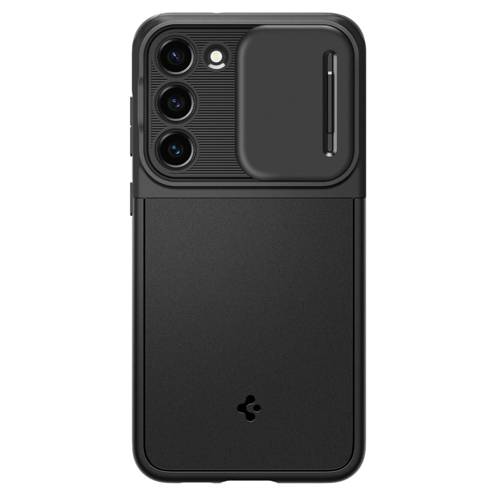 Capa para Samsung Galaxy S23 S911, Spigen, Optik Armor, Preta