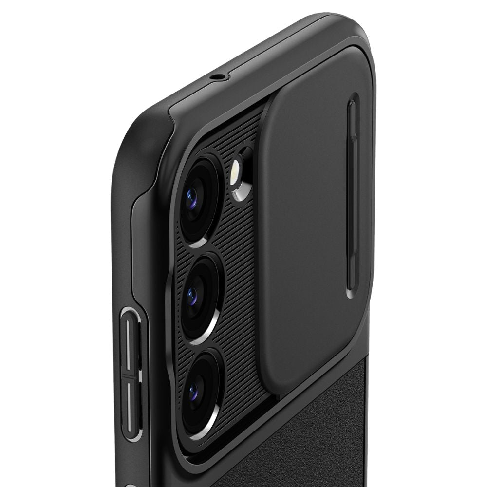 Capa para Samsung Galaxy S23 S911, Spigen, Optik Armor, Preta