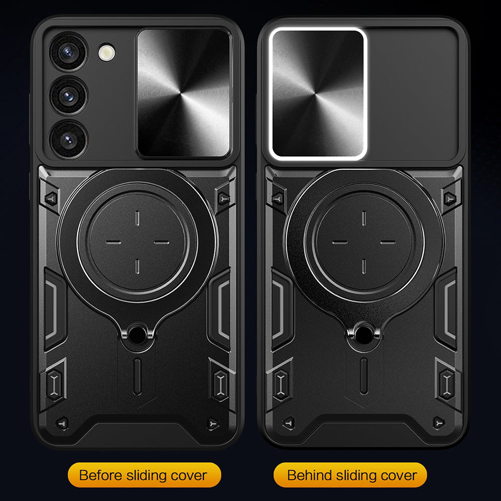 Capa para Samsung Galaxy S23 S911, Techsuit, CamGuard Pro, Preta