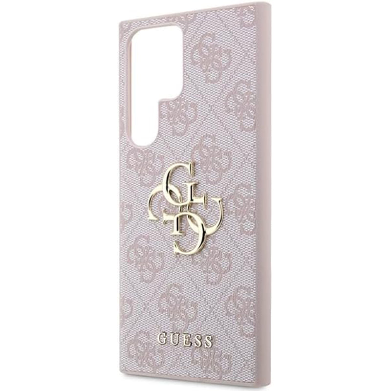 Capa para Samsung Galaxy S23 Ultra S918, Guess, 4G Big Logo, Rosa