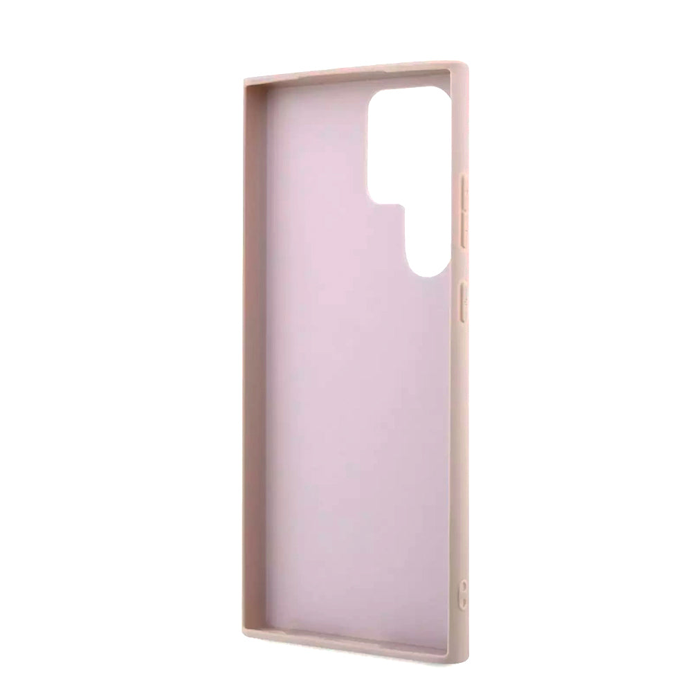 Capa para Samsung Galaxy S23 Ultra S918, Guess, 4G Big Logo, Rosa
