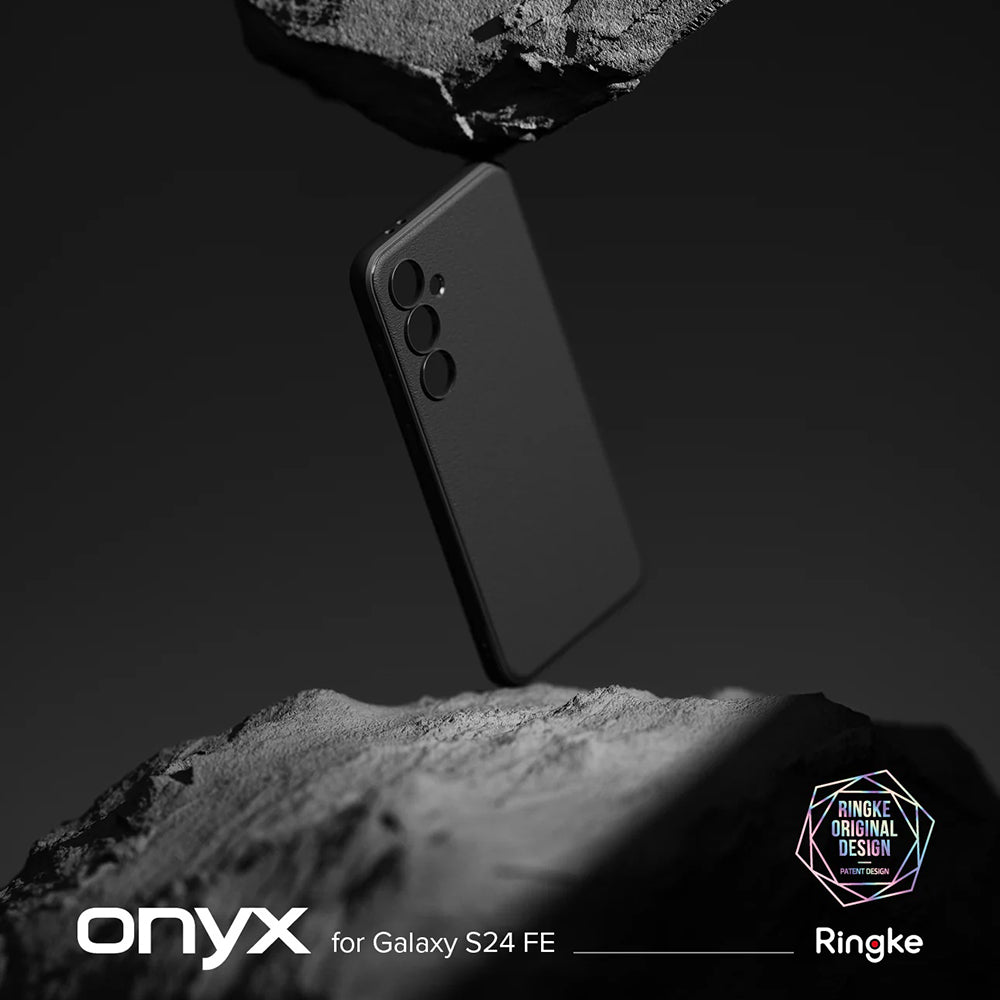 Capa para Samsung Galaxy S24 FE S721, Ringke, Onyx, Preta