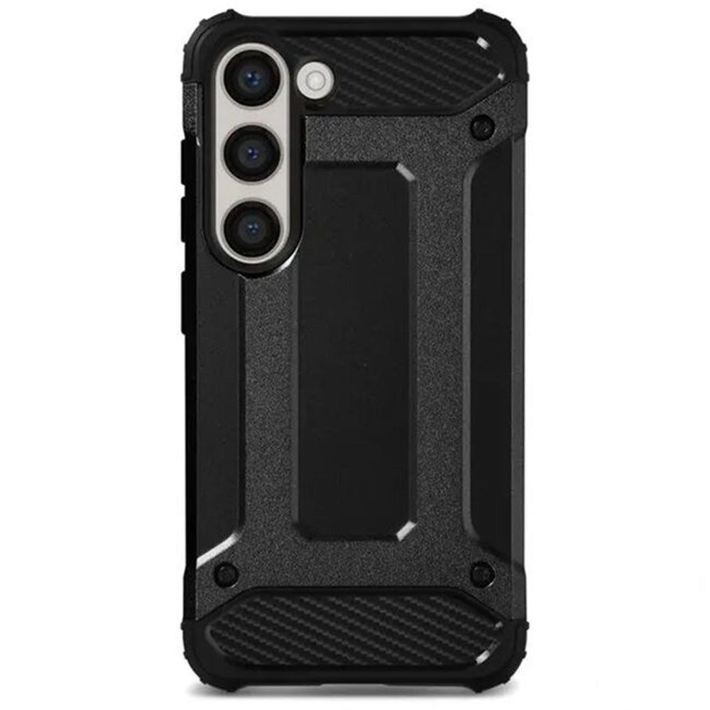 Capa para Samsung Galaxy S24 FE S721, Techsuit, Hybrid Armor, Preta