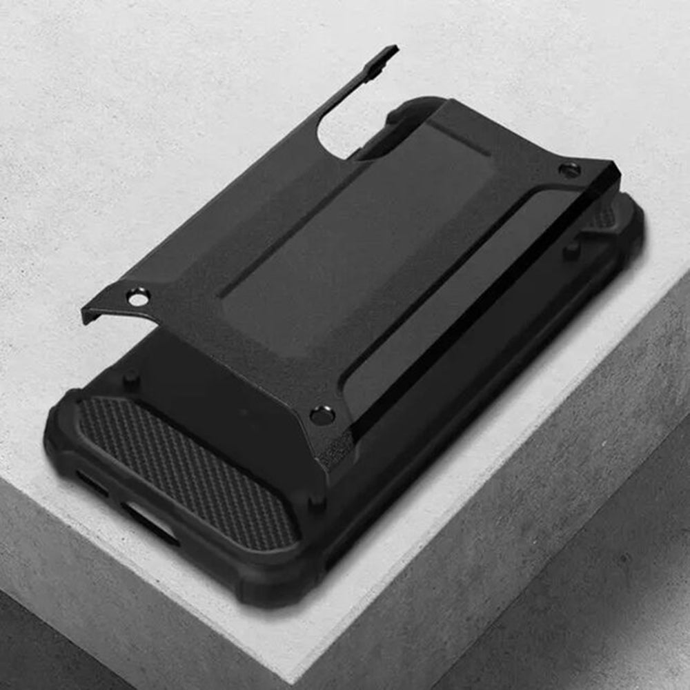 Capa para Samsung Galaxy S24 FE S721, Techsuit, Hybrid Armor, Preta