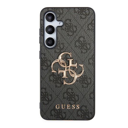 Capa para Samsung Galaxy S24+ S926, Guess, 4G Big Logo, Preta