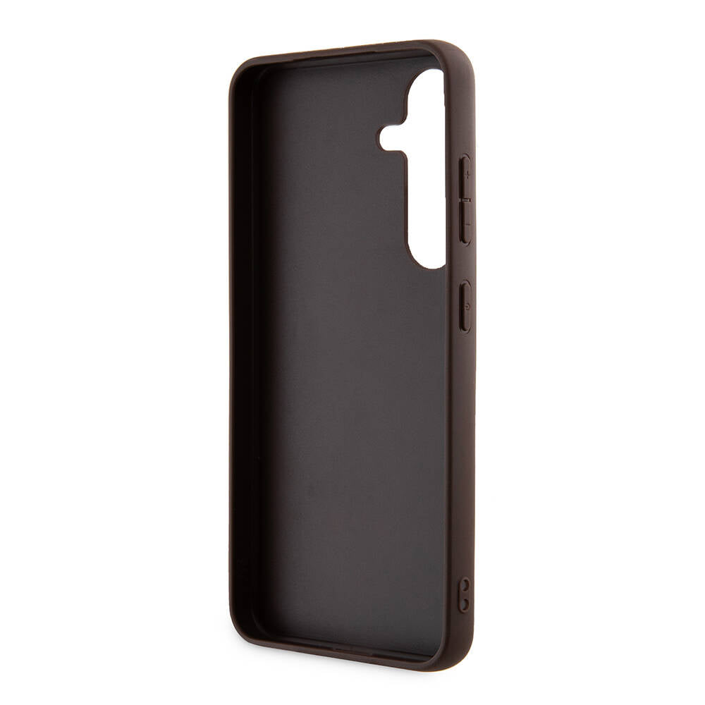 Capa para Samsung Galaxy S24+ S926, Guess, Logo Triângulo 4G, Branca