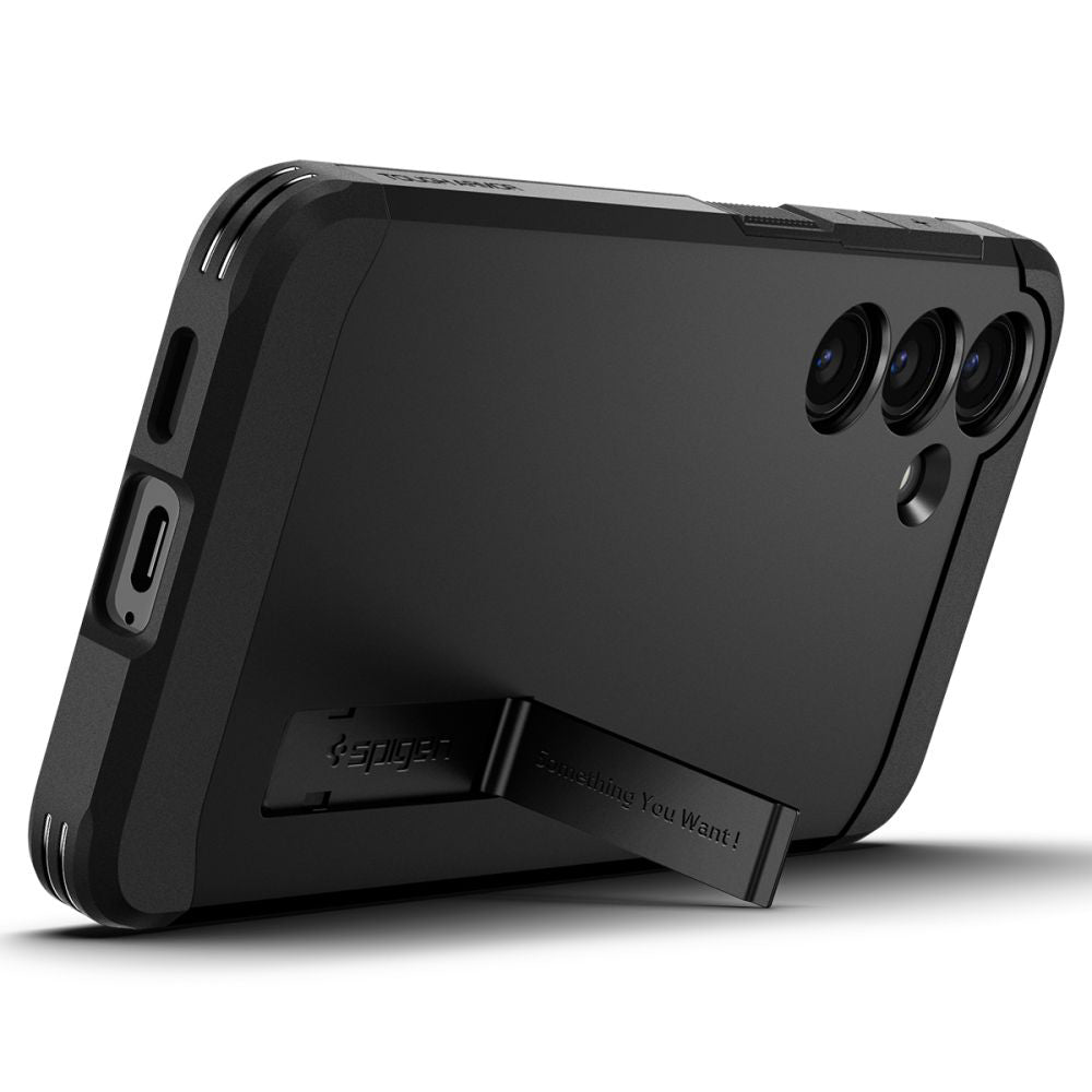 Capa para Samsung Galaxy S24+ S926, Spigen, Tough Armor, Preta ACS07332