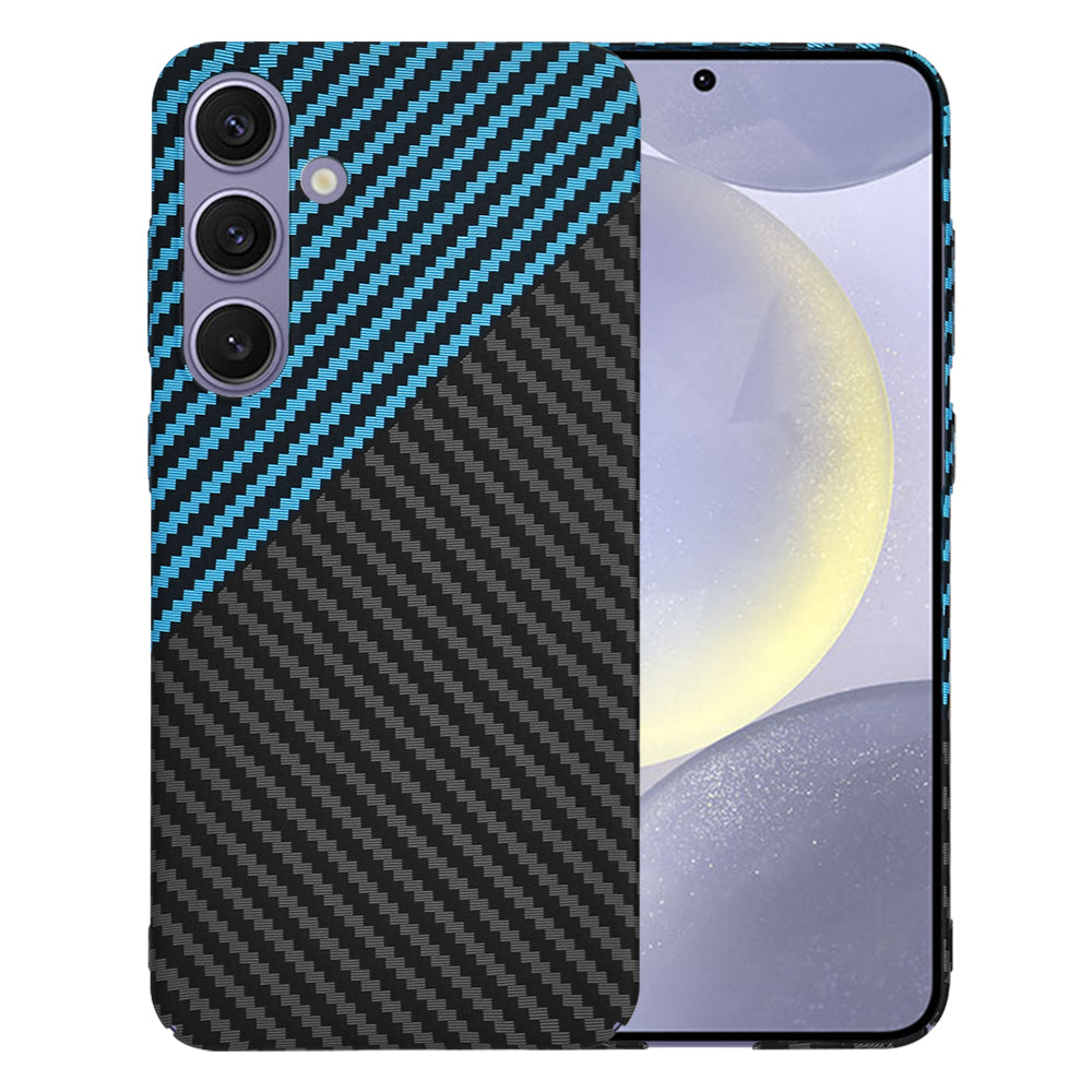 Capa para Samsung Galaxy S24+ S926, Techsuit, Carbonite FiberShell, Preto Azul