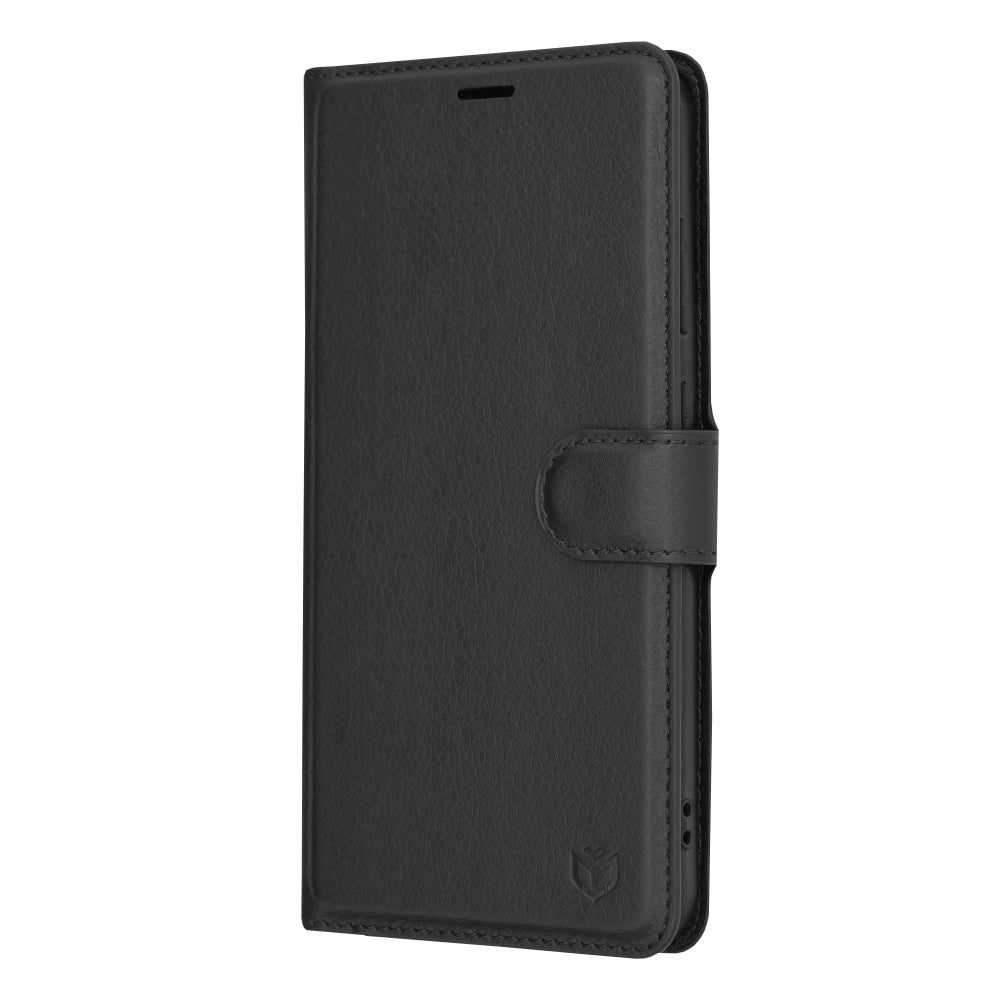 Capa para Samsung Galaxy S24+ S926, Techsuit, Leather Folio, Preta