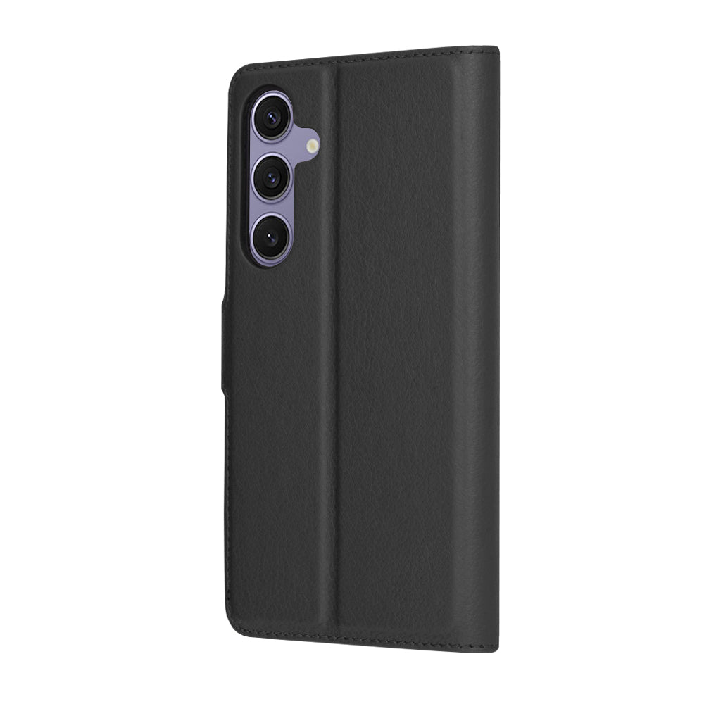 Capa para Samsung Galaxy S24+ S926, Techsuit, Leather Folio, Preta