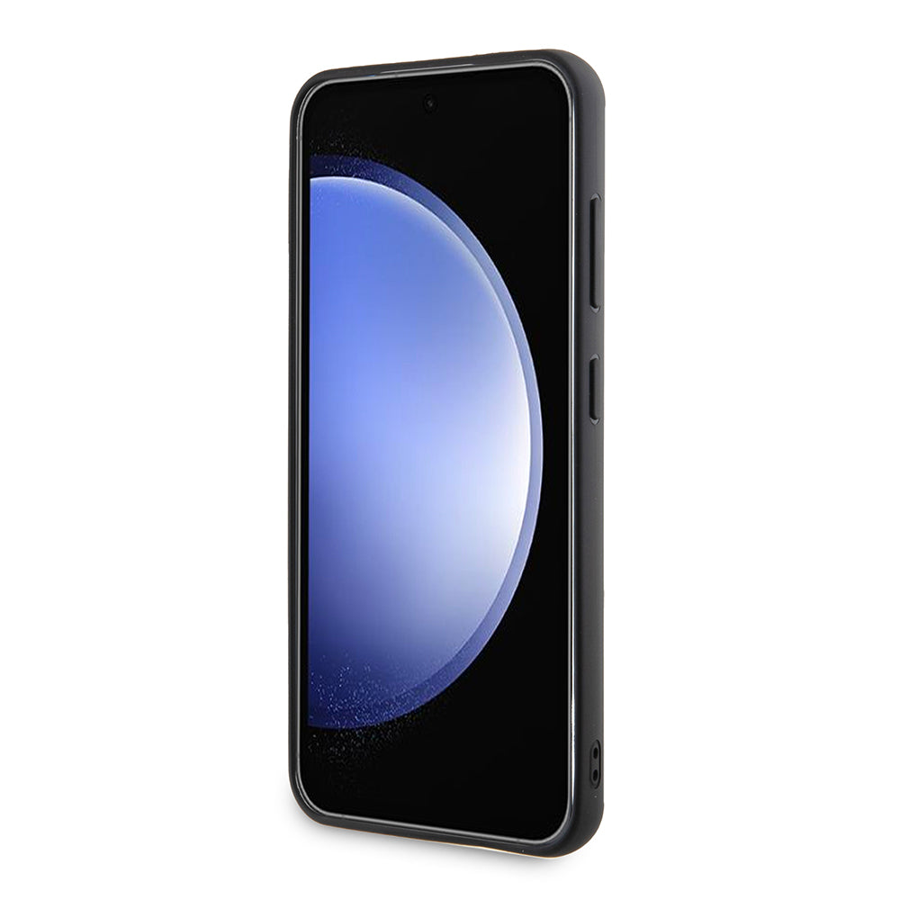 Capa para Samsung Galaxy S24 S921, Karl Lagerfeld, 3D Rubber Karl & Choupette, Preta