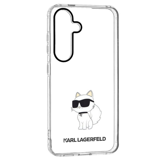 Capa para Samsung Galaxy S24 S921, Karl Lagerfeld, IML Luxury Choupette, Transparente