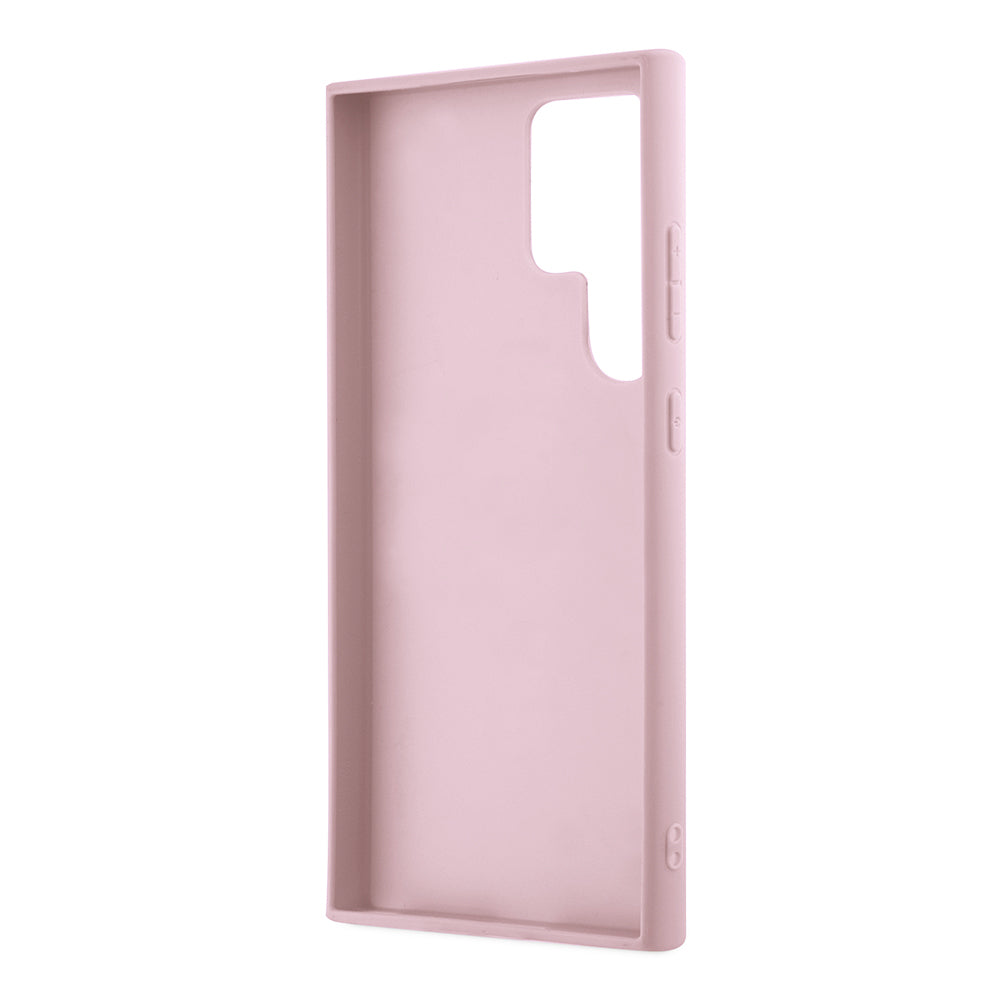 Capa para Samsung Galaxy S24 Ultra S928, Guess, Glitter Script, Rosa