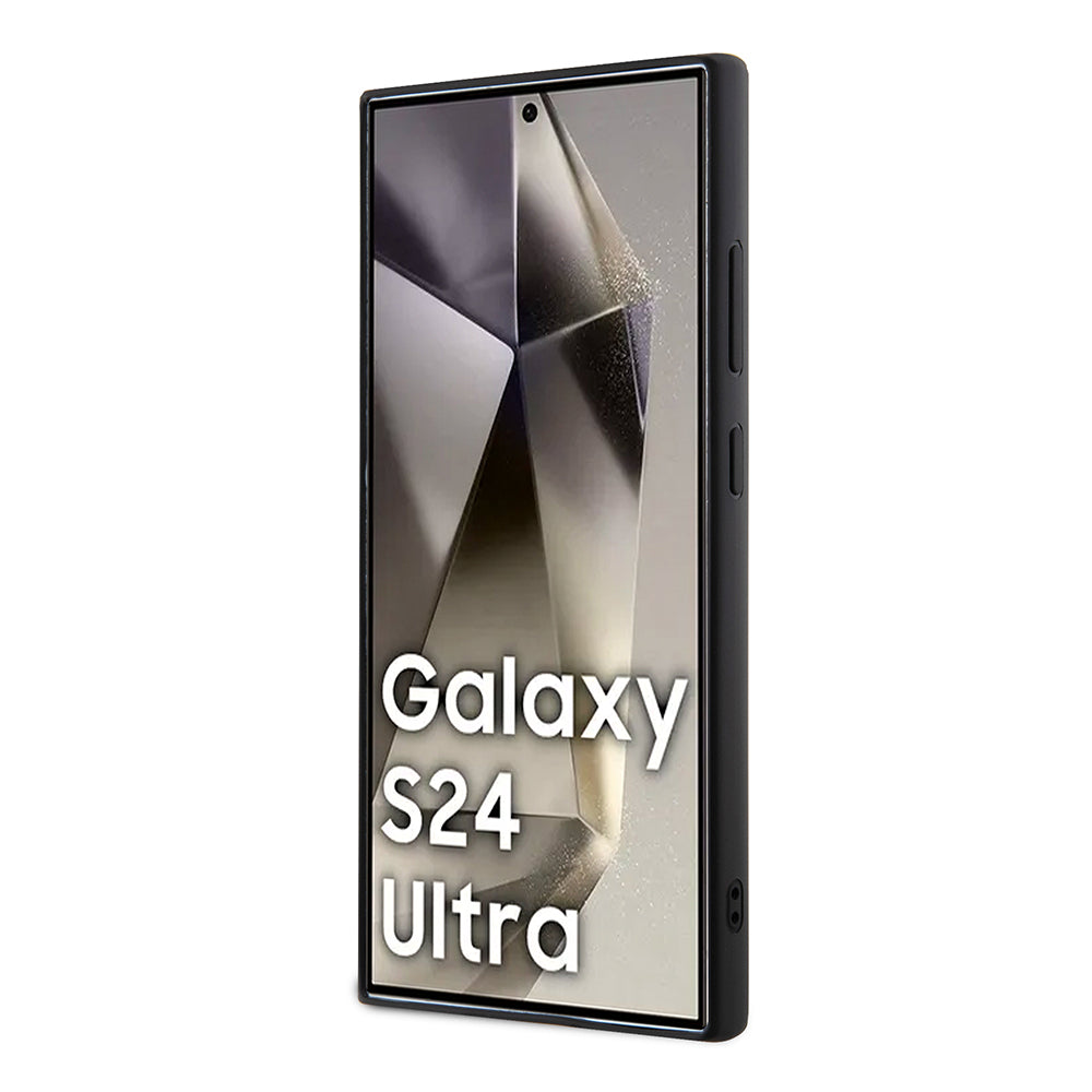 Capa para Samsung Galaxy S24 Ultra S928, Karl Lagerfeld, 3D Rubber Ikonik Karl, Preta