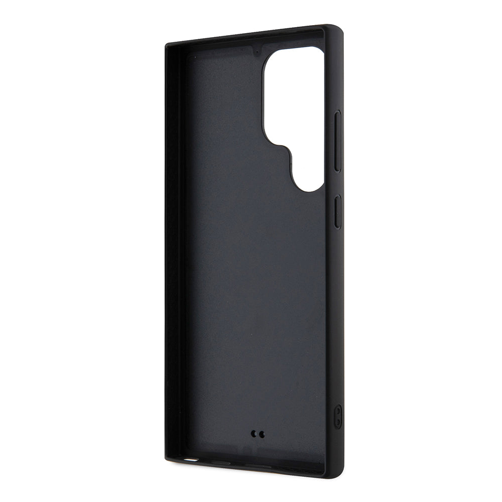 Capa para Samsung Galaxy S24 Ultra S928, Karl Lagerfeld, 3D Rubber Ikonik Karl, Preta